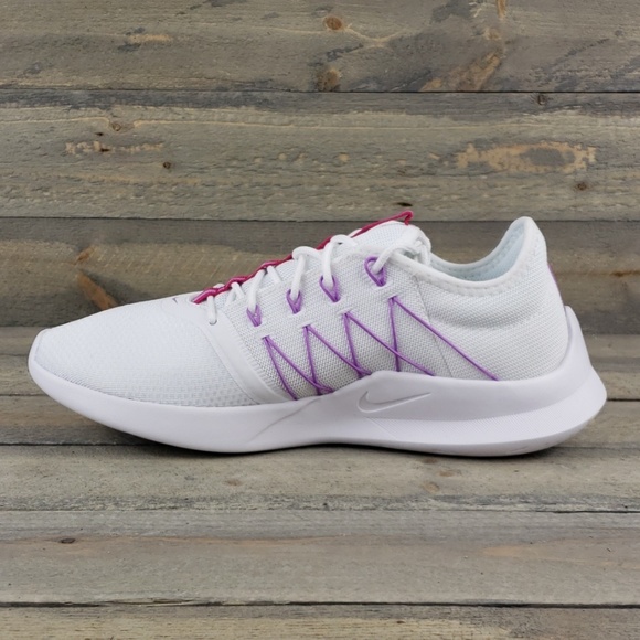New Women's Nike VTR Running Shoes White Purple - Picture 2 of 8